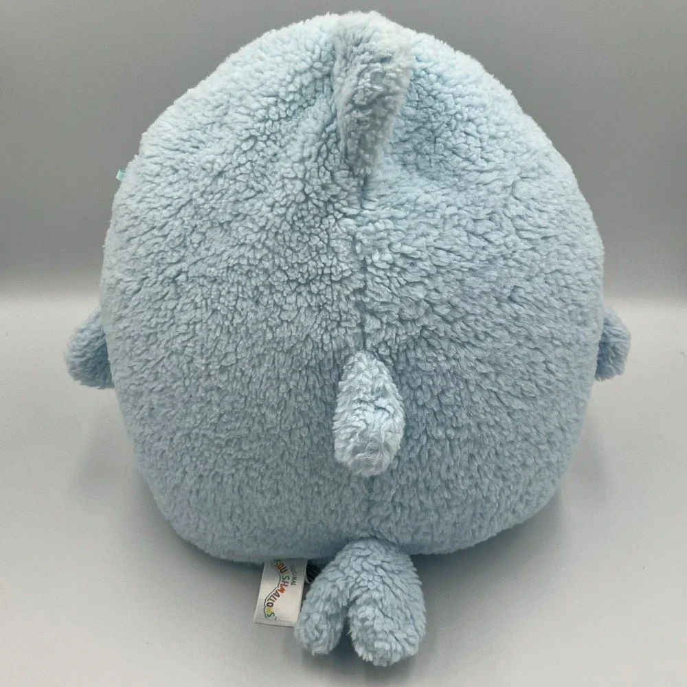 Squishmallows Plush Fuzz-A-Mallows Shark 12in Blue Very Good 1pc Sherpa 2022